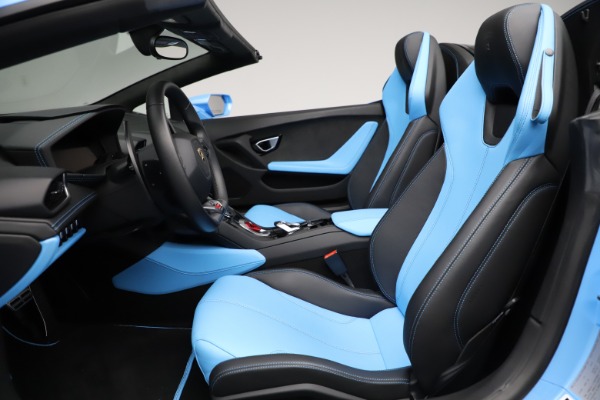 Used 2016 Lamborghini Huracan LP 610-4 Spyder for sale Sold at Maserati of Greenwich in Greenwich CT 06830 18