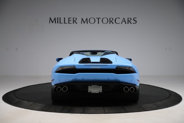 Used 2016 Lamborghini Huracan LP 610-4 Spyder for sale Sold at Maserati of Greenwich in Greenwich CT 06830 6