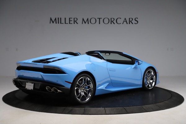 Used 2016 Lamborghini Huracan LP 610-4 Spyder for sale Sold at Maserati of Greenwich in Greenwich CT 06830 8
