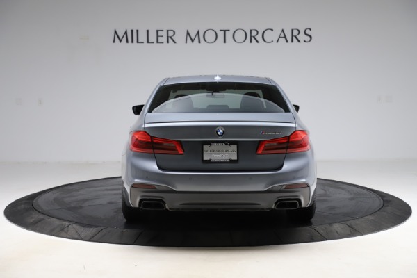 Used 2018 BMW 5 Series M550i xDrive for sale $49,900 at Maserati of Greenwich in Greenwich CT 06830 6