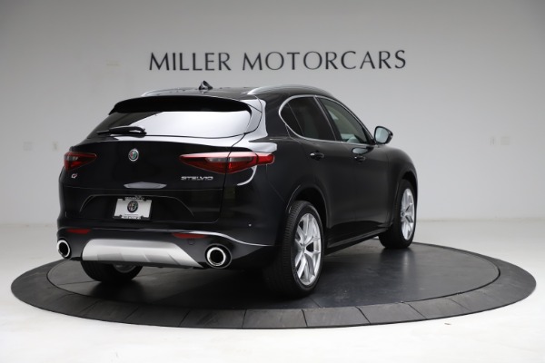 New 2021 Alfa Romeo Stelvio Ti Lusso Q4 for sale Sold at Maserati of Greenwich in Greenwich CT 06830 7