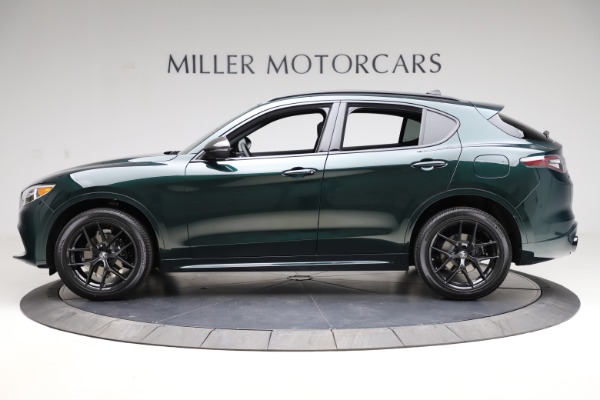 New 2021 Alfa Romeo Stelvio Ti Sport Q4 for sale Sold at Maserati of Greenwich in Greenwich CT 06830 3