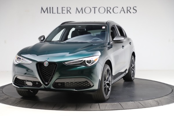 New 2021 Alfa Romeo Stelvio Ti Sport Q4 for sale Sold at Maserati of Greenwich in Greenwich CT 06830 1