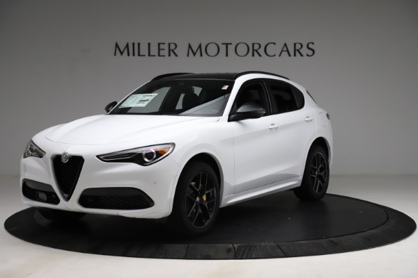 New 2021 Alfa Romeo Stelvio Ti Sport Q4 for sale Sold at Maserati of Greenwich in Greenwich CT 06830 2