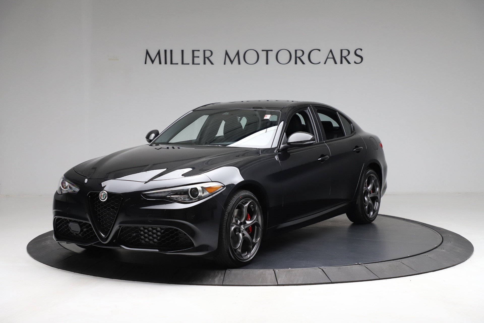 New 2021 Alfa Romeo Giulia Ti Sport Q4 for sale Sold at Maserati of Greenwich in Greenwich CT 06830 1