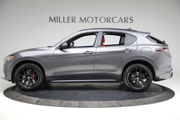 New 2021 Alfa Romeo Stelvio Ti Sport Q4 for sale Sold at Maserati of Greenwich in Greenwich CT 06830 3