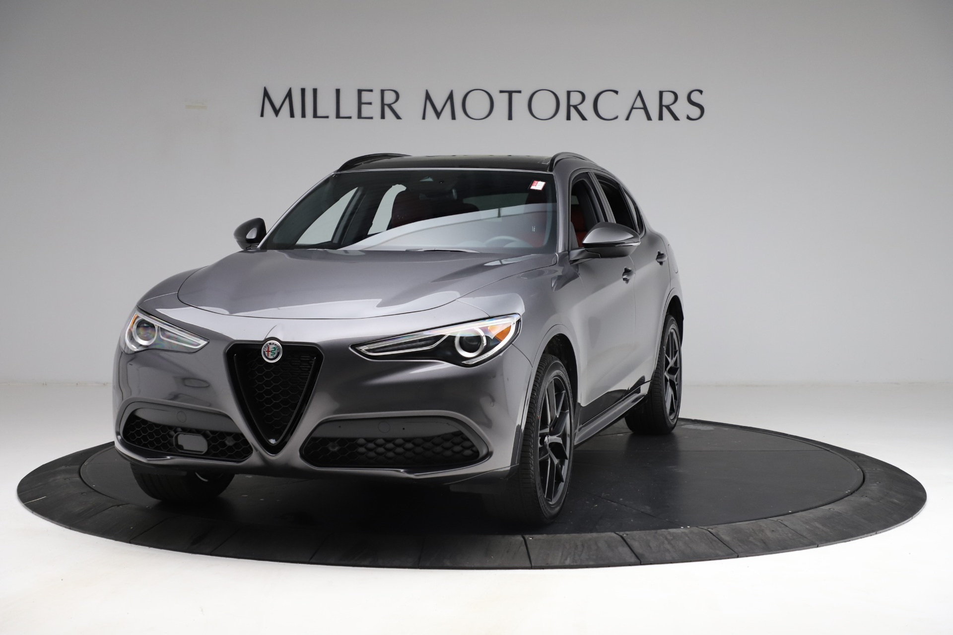 New 2021 Alfa Romeo Stelvio Ti Sport Q4 for sale Sold at Maserati of Greenwich in Greenwich CT 06830 1