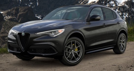 New 2021 Alfa Romeo Stelvio Ti Sport Q4 for sale Sold at Maserati of Greenwich in Greenwich CT 06830 1