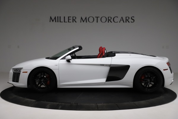 Used 2018 Audi R8 Spyder for sale Sold at Maserati of Greenwich in Greenwich CT 06830 3