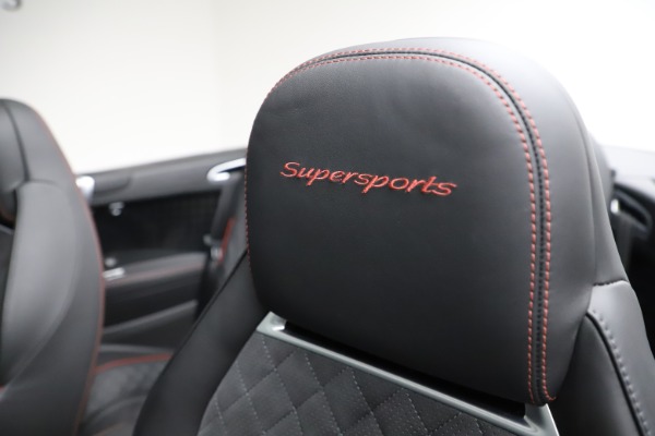 Used 2018 Bentley Continental GT Supersports for sale Sold at Maserati of Greenwich in Greenwich CT 06830 27