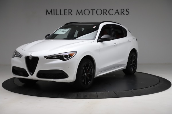 New 2021 Alfa Romeo Stelvio Ti Sport Q4 for sale Sold at Maserati of Greenwich in Greenwich CT 06830 2