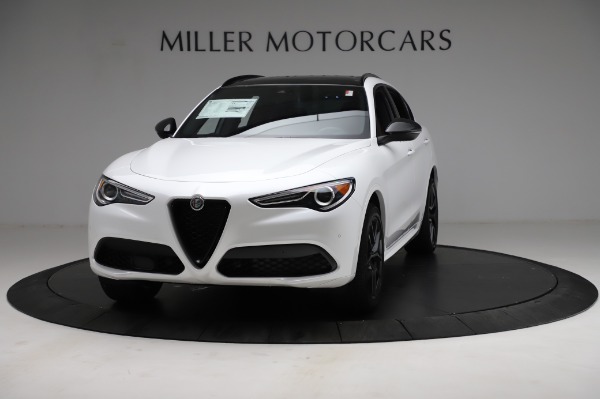 New 2021 Alfa Romeo Stelvio Ti Sport Q4 for sale Sold at Maserati of Greenwich in Greenwich CT 06830 1