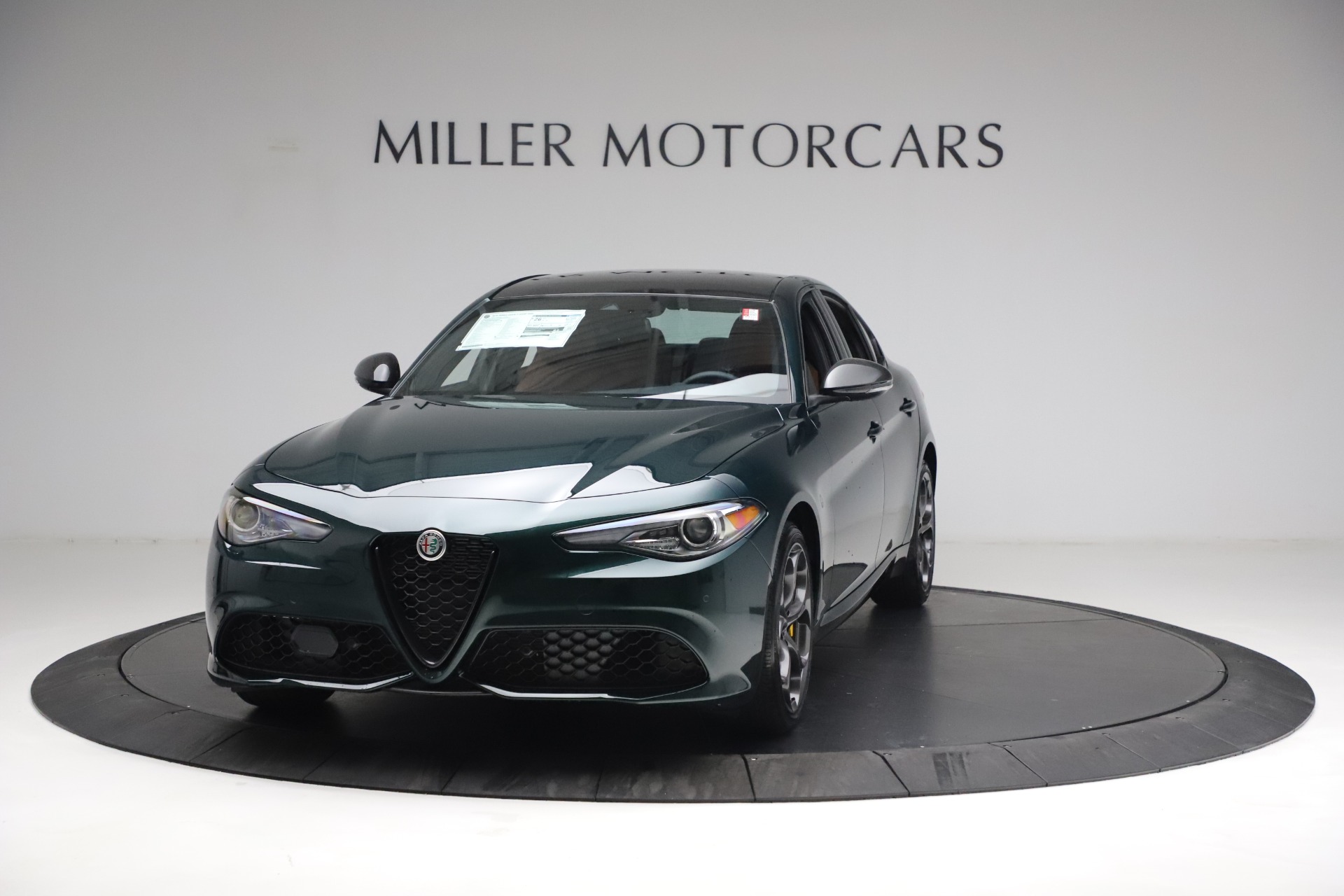 New 2021 Alfa Romeo Giulia Ti Sport Q4 for sale Sold at Maserati of Greenwich in Greenwich CT 06830 1