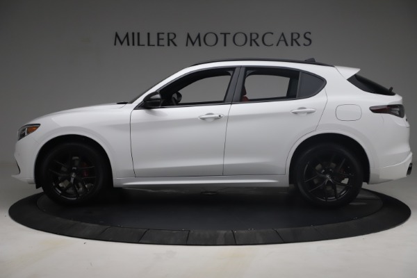 New 2021 Alfa Romeo Stelvio Ti Sport Q4 for sale Sold at Maserati of Greenwich in Greenwich CT 06830 3