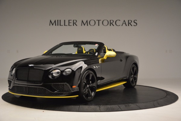 New 2017 Bentley Continental GT Speed Black Edition Convertible GT Speed for sale Sold at Maserati of Greenwich in Greenwich CT 06830 1