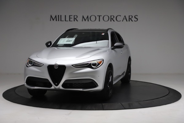 New 2021 Alfa Romeo Stelvio Ti Sport Q4 for sale Sold at Maserati of Greenwich in Greenwich CT 06830 1