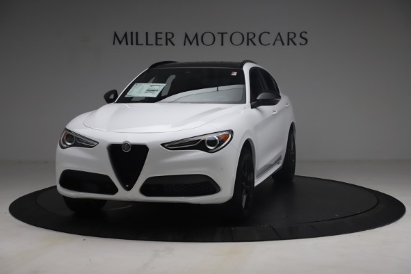 New 2021 Alfa Romeo Stelvio Ti Sport Q4 for sale Sold at Maserati of Greenwich in Greenwich CT 06830 1