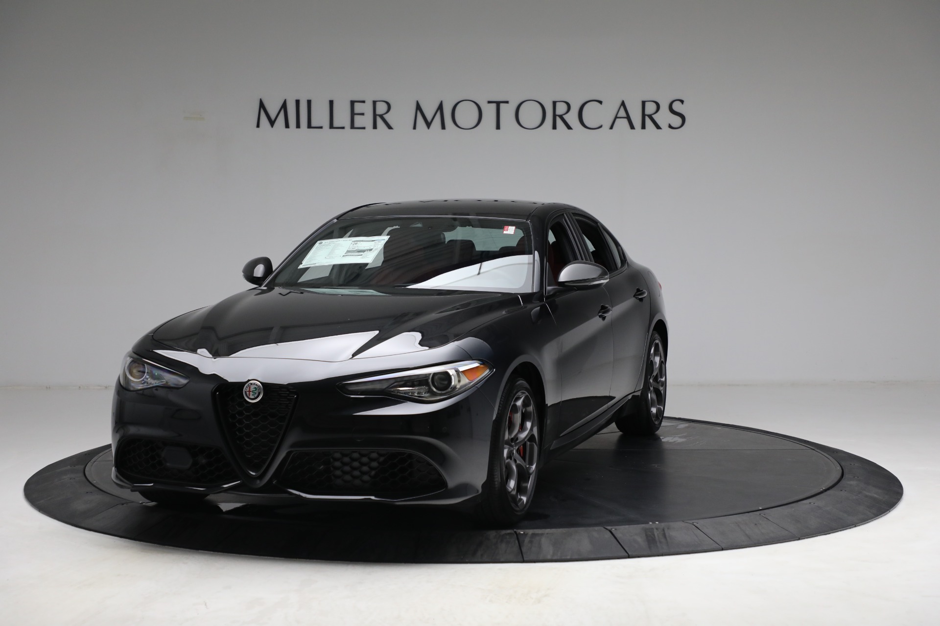 New 2021 Alfa Romeo Giulia Ti Sport Q4 for sale Sold at Maserati of Greenwich in Greenwich CT 06830 1