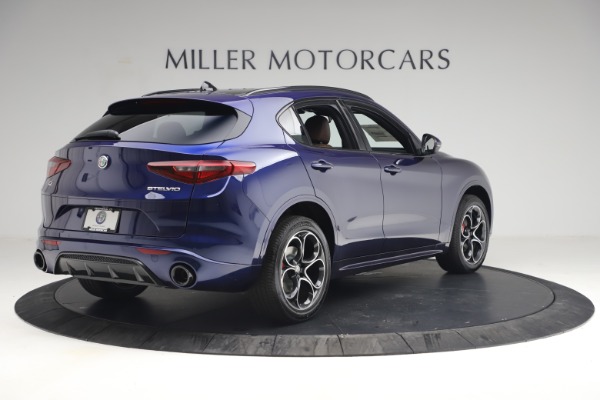 New 2021 Alfa Romeo Stelvio Ti Sport Q4 for sale Sold at Maserati of Greenwich in Greenwich CT 06830 7