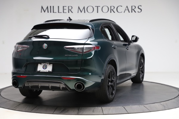 New 2021 Alfa Romeo Stelvio Ti Sport Q4 for sale Sold at Maserati of Greenwich in Greenwich CT 06830 7