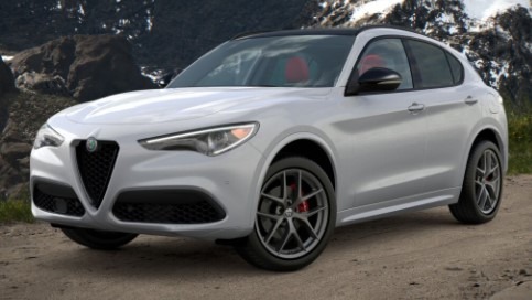 New 2021 Alfa Romeo Stelvio Ti Sport Q4 for sale Sold at Maserati of Greenwich in Greenwich CT 06830 1