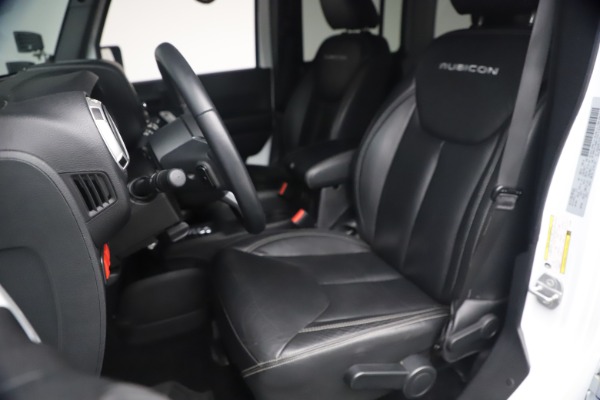 Used 2015 Jeep Wrangler Unlimited Rubicon Hard Rock for sale Sold at Maserati of Greenwich in Greenwich CT 06830 16