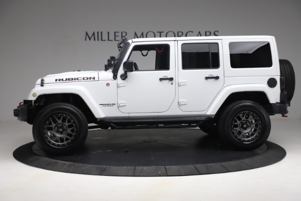 Used 2015 Jeep Wrangler Unlimited Rubicon Hard Rock for sale Sold at Maserati of Greenwich in Greenwich CT 06830 3