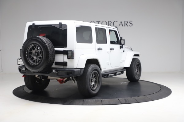 Used 2015 Jeep Wrangler Unlimited Rubicon Hard Rock for sale Sold at Maserati of Greenwich in Greenwich CT 06830 7