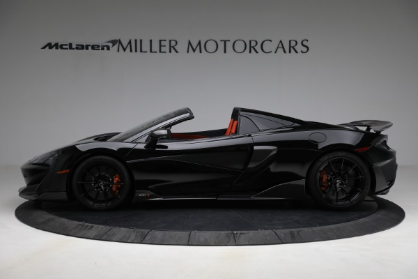 Used 2020 McLaren 600LT Spider for sale Call for price at Maserati of Greenwich in Greenwich CT 06830 3