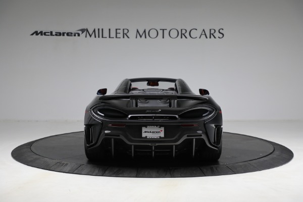 Used 2020 McLaren 600LT Spider for sale Call for price at Maserati of Greenwich in Greenwich CT 06830 6