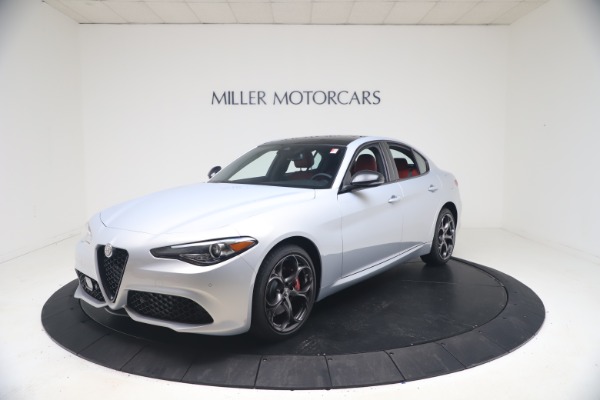 New 2021 Alfa Romeo Giulia Ti Sport Q4 for sale Sold at Maserati of Greenwich in Greenwich CT 06830 1