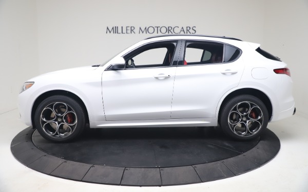 New 2021 Alfa Romeo Stelvio Ti Sport Q4 for sale Sold at Maserati of Greenwich in Greenwich CT 06830 3