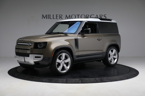 Used 2021 Land Rover Defender 90 First Edition for sale Sold at Maserati of Greenwich in Greenwich CT 06830 2