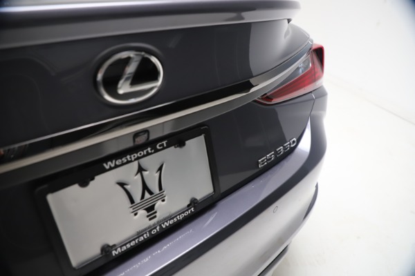 Used 2019 Lexus ES 350 F SPORT for sale Sold at Maserati of Greenwich in Greenwich CT 06830 23