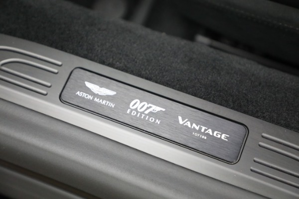 Used 2021 Aston Martin Vantage 007 Bond Edition for sale Sold at Maserati of Greenwich in Greenwich CT 06830 27