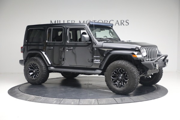Used 2020 Jeep Wrangler Unlimited Sahara for sale Sold at Maserati of Greenwich in Greenwich CT 06830 12