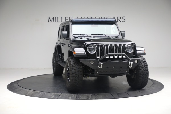 Used 2020 Jeep Wrangler Unlimited Sahara for sale Sold at Maserati of Greenwich in Greenwich CT 06830 14