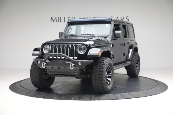 Used 2020 Jeep Wrangler Unlimited Sahara for sale Sold at Maserati of Greenwich in Greenwich CT 06830 16