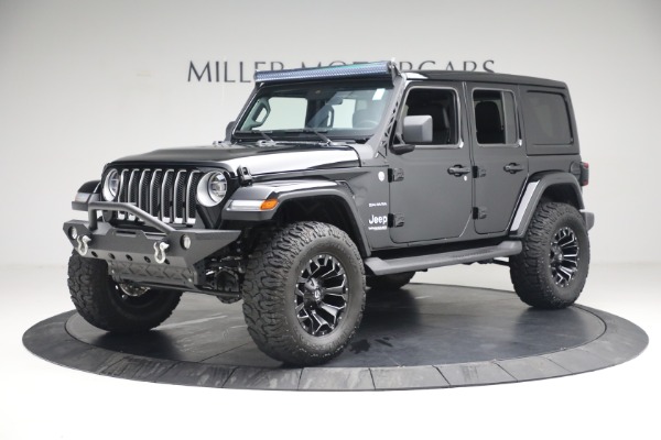 Used 2020 Jeep Wrangler Unlimited Sahara for sale Sold at Maserati of Greenwich in Greenwich CT 06830 2