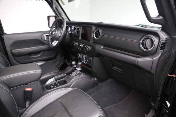 Used 2020 Jeep Wrangler Unlimited Sahara for sale Sold at Maserati of Greenwich in Greenwich CT 06830 20