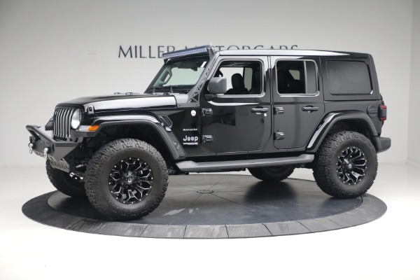 Used 2020 Jeep Wrangler Unlimited Sahara for sale Sold at Maserati of Greenwich in Greenwich CT 06830 3