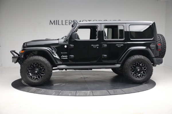 Used 2020 Jeep Wrangler Unlimited Sahara for sale Sold at Maserati of Greenwich in Greenwich CT 06830 4