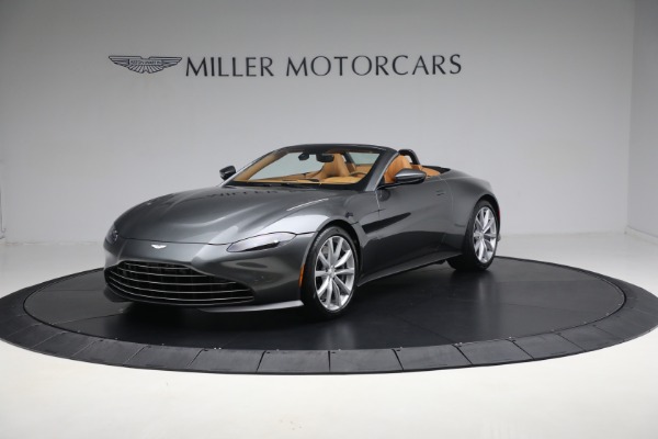 New 2021 Aston Martin Vantage Roadster for sale Sold at Maserati of Greenwich in Greenwich CT 06830 1