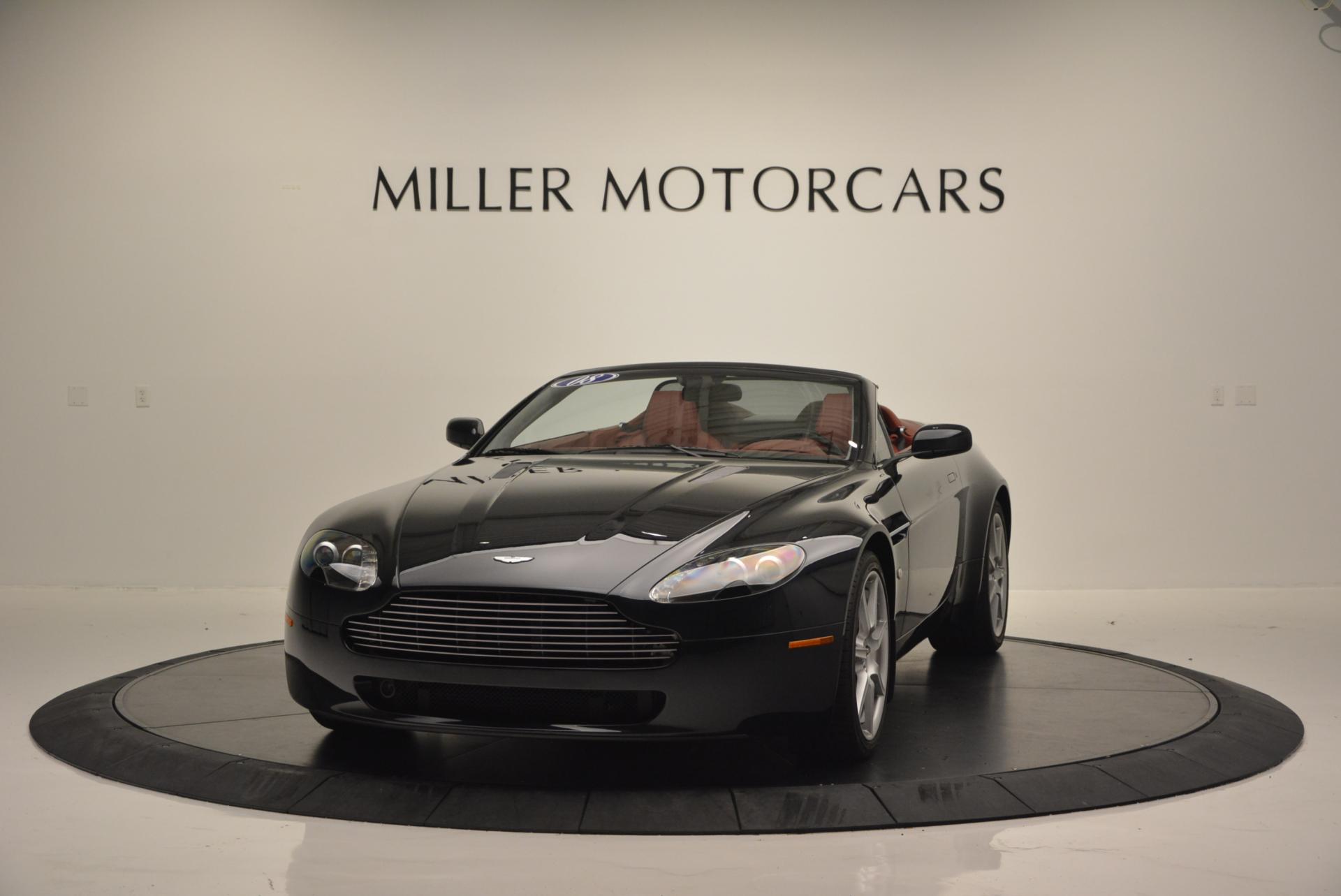 Used 2008 Aston Martin V8 Vantage Roadster for sale Sold at Maserati of Greenwich in Greenwich CT 06830 1