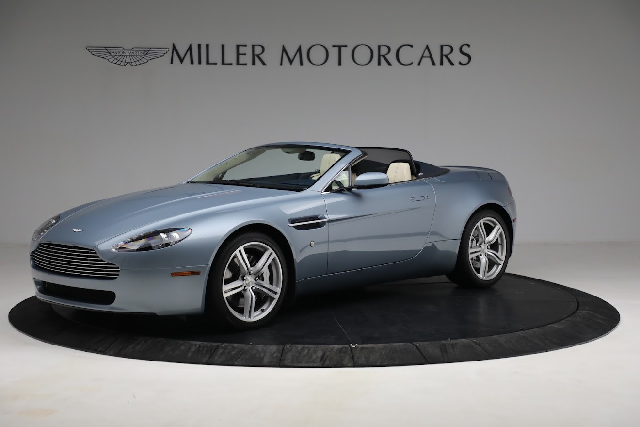 Used 2009 Aston Martin V8 Vantage Roadster for sale Sold at Maserati of Greenwich in Greenwich CT 06830 1