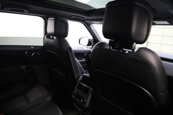 Used 2018 Land Rover Range Rover Sport Supercharged Dynamic for sale Call for price at Maserati of Greenwich in Greenwich CT 06830 19