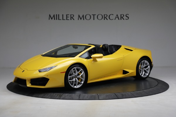 Used 2017 Lamborghini Huracan LP 580-2 Spyder for sale Sold at Maserati of Greenwich in Greenwich CT 06830 2