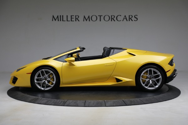 Used 2017 Lamborghini Huracan LP 580-2 Spyder for sale Sold at Maserati of Greenwich in Greenwich CT 06830 3