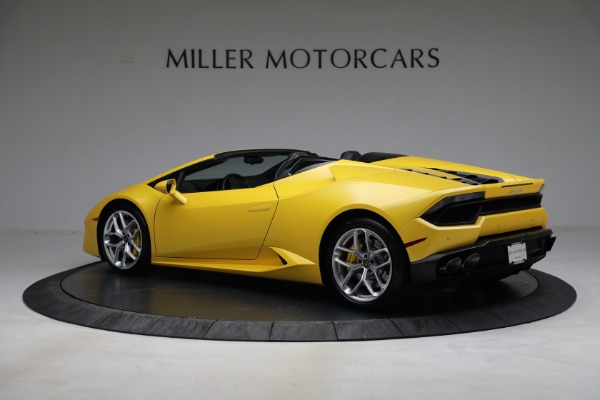 Used 2017 Lamborghini Huracan LP 580-2 Spyder for sale Sold at Maserati of Greenwich in Greenwich CT 06830 4