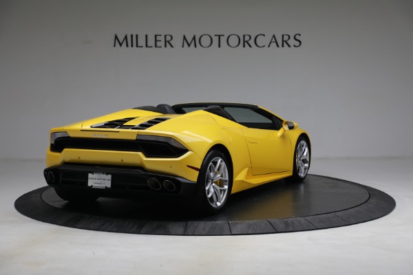 Used 2017 Lamborghini Huracan LP 580-2 Spyder for sale Sold at Maserati of Greenwich in Greenwich CT 06830 7